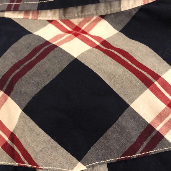 Coastal Pearl Snap Buttons Plaid Western Shirt - Picture 6 of 10